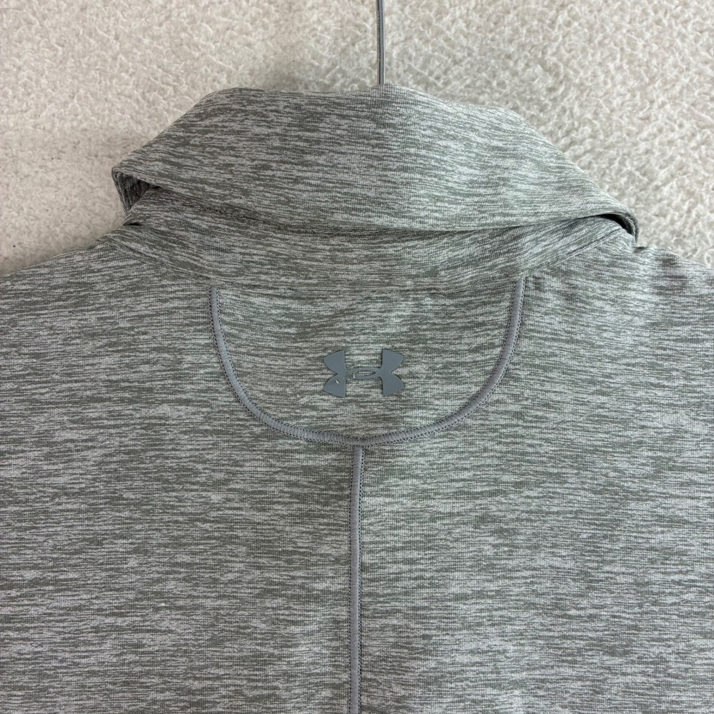 Under Armour Virginia Tech Hokies Polo Shirt Women‎ M Gray Golf Stretch NWT - Picture 4 of 8